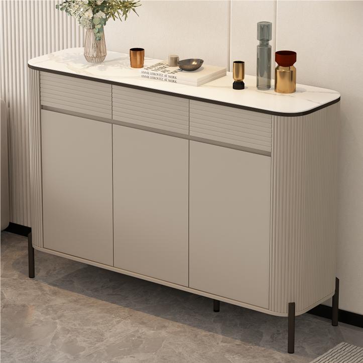 Malvina Shoe Storage, Light Grey-Weilai Concept-Weilai Concept