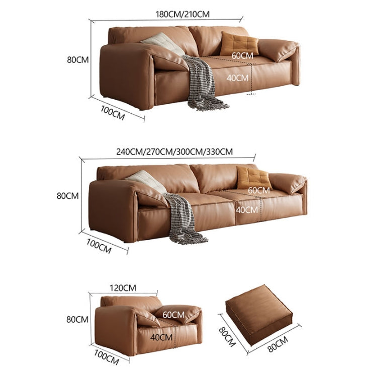Otto L411 Three Seater, Four Seater, Modular Sofa, Leathaire-Weilai Concept-Weilai Concept