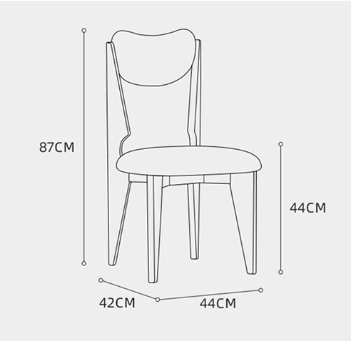 Molan Dining Chair, White Boucle-Weilai Concept-Weilai Concept