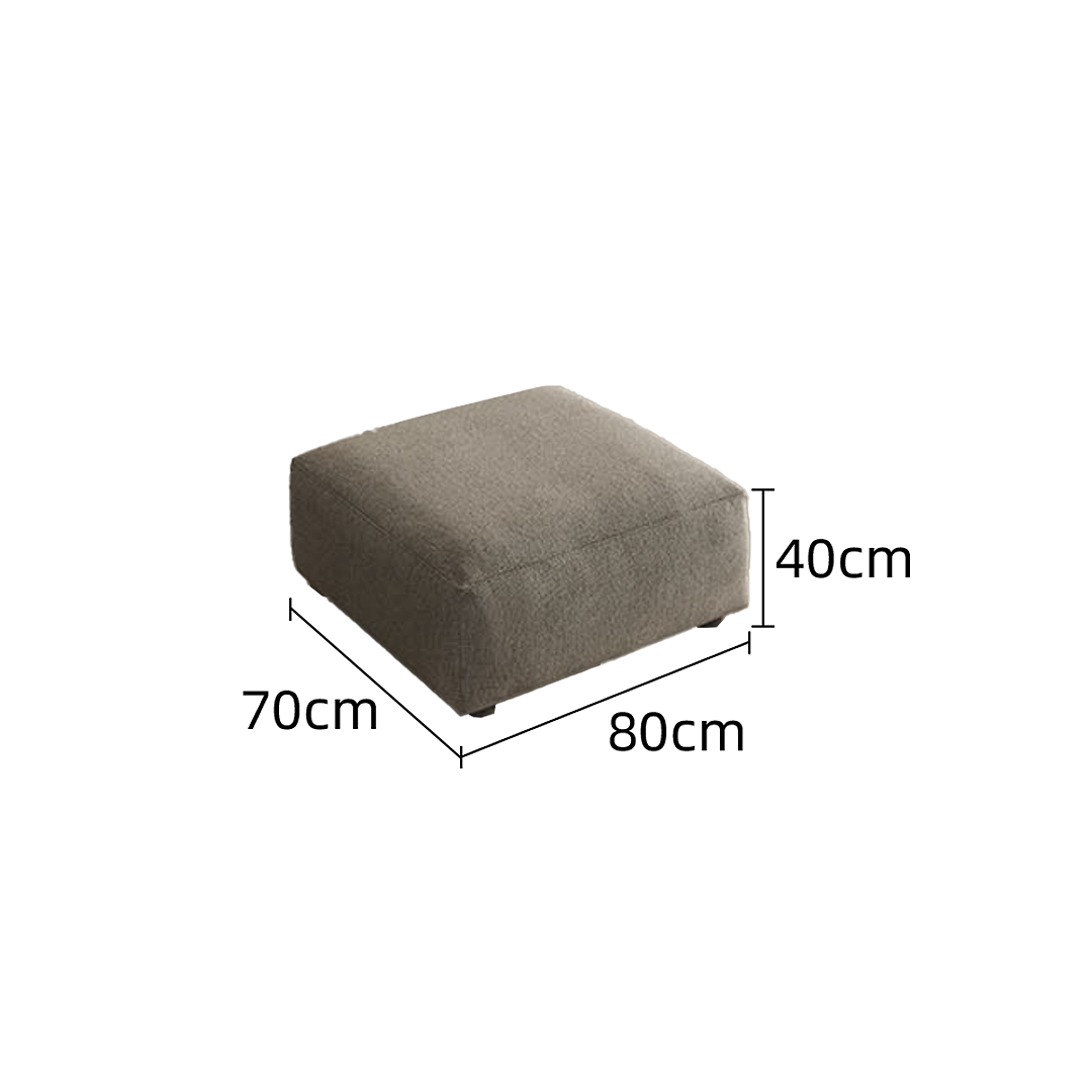 Lionel Two Seater Sofa, Linen-Weilai Concept-Weilai Concept