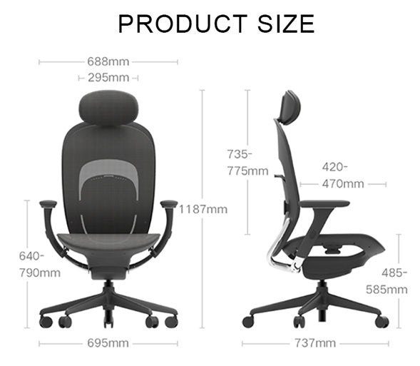 Turo Mesh Office Chair-Weilai Concept-Weilai Concept
