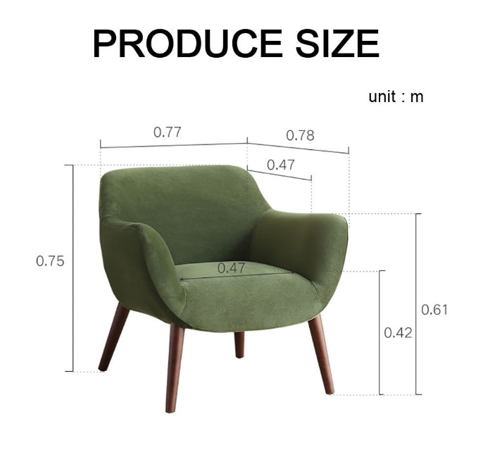 INS92 Armchair, Velvet-Weilai Concept-Weilai Concept