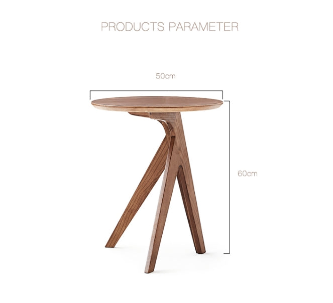 NN24 Side Table, Soild Wood-Weilai Concept-Weilai Concept