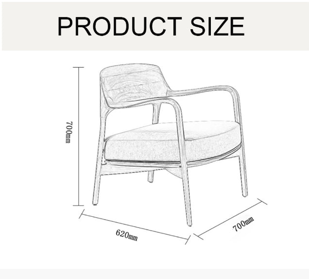 Hans Wegner Inspired Armchair, Dark Oak-Weilai Concept-Weilai Concept