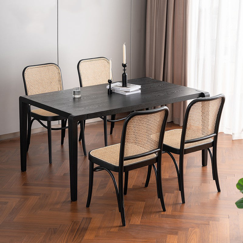 Vanesa Rattan Dining Chair, Oak-Weilai Concept-Weilai Concept