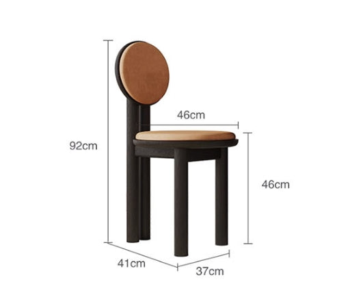 Shames Dining Chair, Oak-Weilai Concept-Weilai Concept