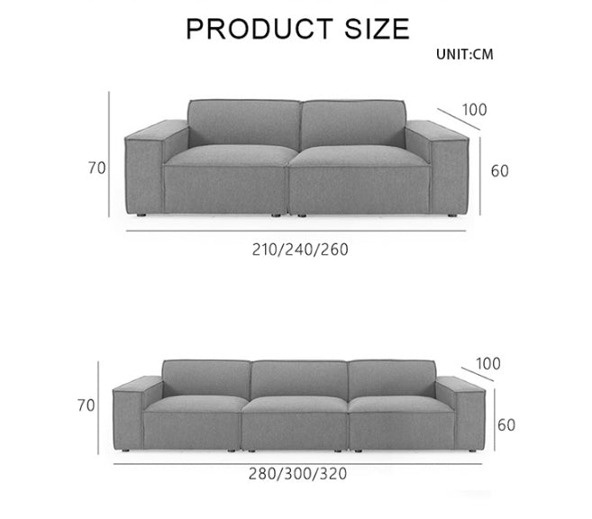Lynnbrook Two Seater, Three Seater, Four Sofa, Four Sofa Corner, Linen-Weilai Concept-Weilai Concept