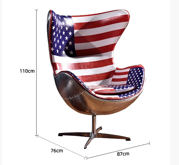 Aviator Office Chair, Aluminium Shell-Weilai Concept-Weilai Concept