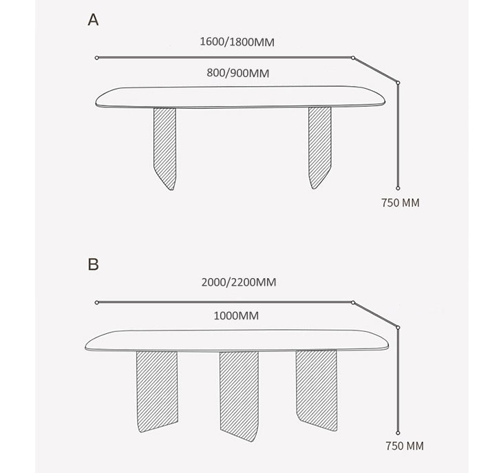 Boston Dining Table, Sintered Stone-weilai concept-Weilai Concept