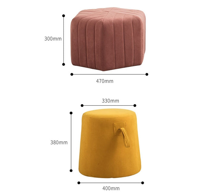 K73 Mini Footstool, Different Size Available-Chair-Weilai Concept-Weilai Concept