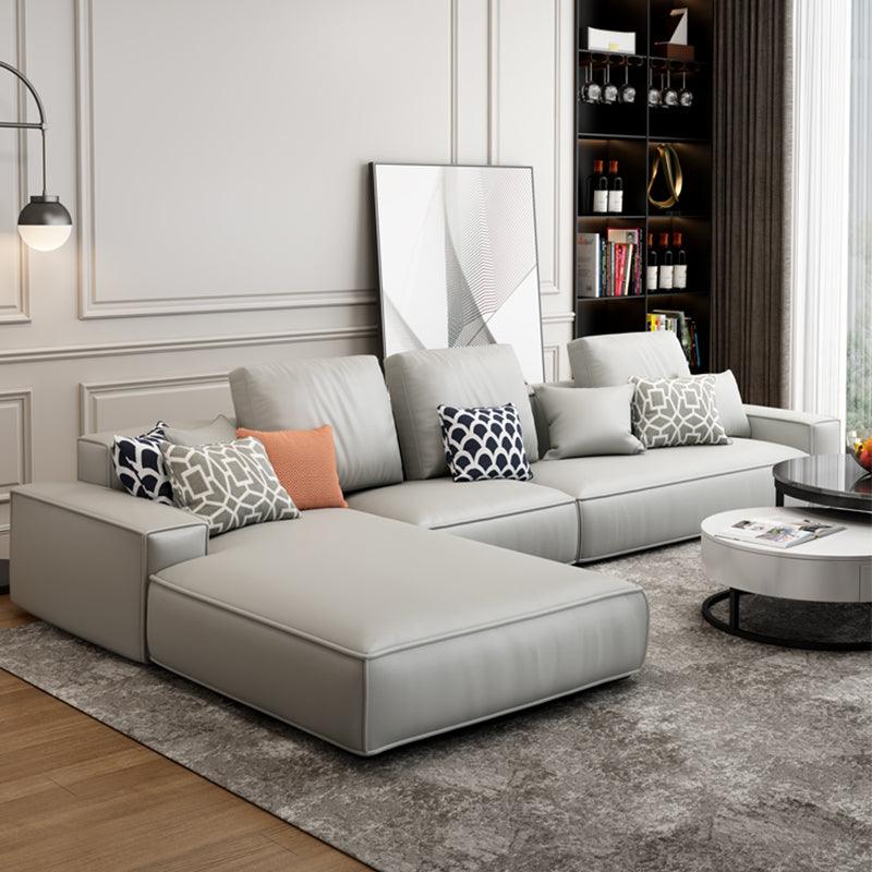 Nevaeh Three Seater Corner Sofa, Leathaire-Weilai Concept-Weilai Concept