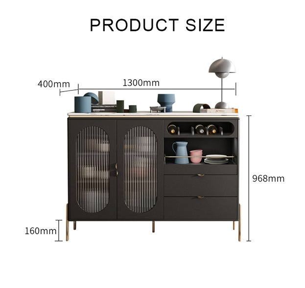 CASA Sideboard, Black-Weilai Concept-Weilai Concept
