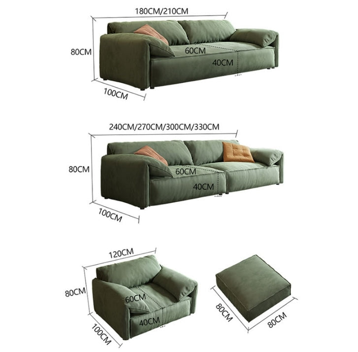 Simon S20 Three Seater, Four Seater Sofa, Velvet-Weilai Concept-Weilai Concept