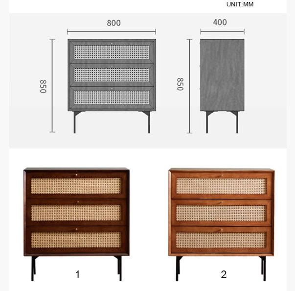Xavier Sideboard, Side Cabinet, Rattan-Weilai Concept-Weilai Concept