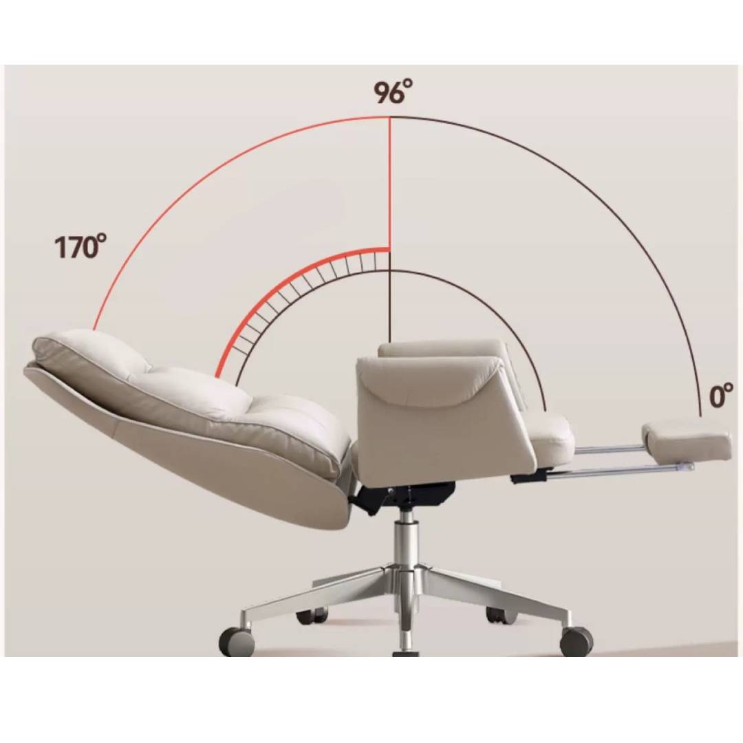 Bethalto Office Chair With Footrest, Recliner Office Chair-Weilai Concept-Weilai Concept