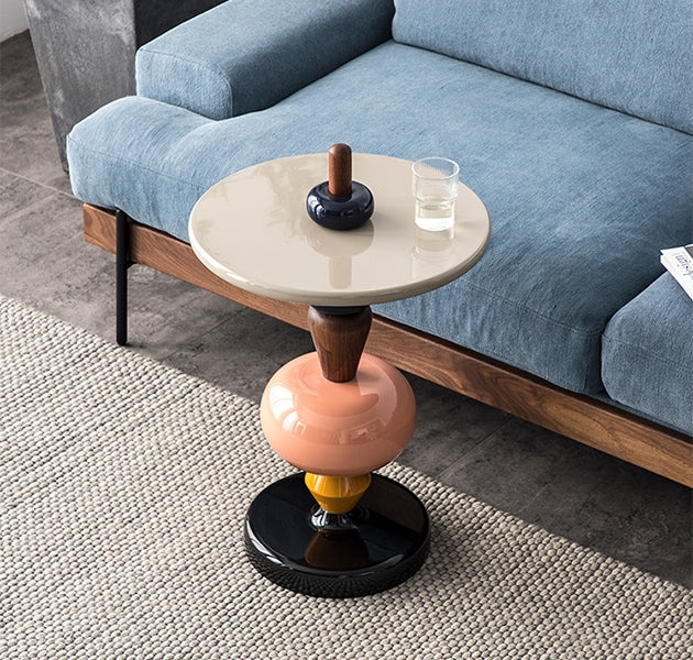 Holborn Pearls Side Table-Weilai Concept-Weilai Concept