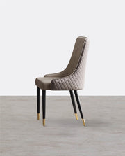Costanza Matching Dining Chairs, Grey