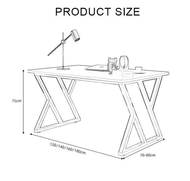 Arbaz Office Desk, Sintered Stone-Weilai Concept-Weilai Concept