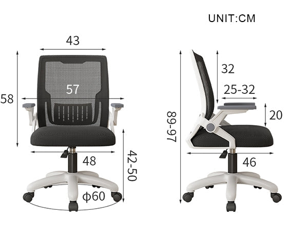 Isabel Mesh Office Chair-Weilai Concept-Weilai Concept