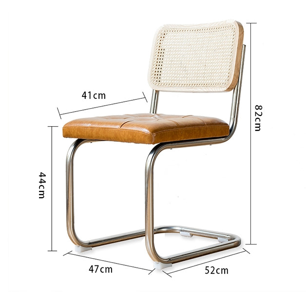 Citica Dining Chair Armless with Cane Back-Weilai Concept-Weilai Concept