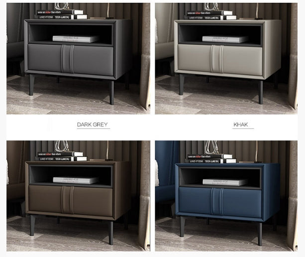 Mogensen Bedside Table, Grey-Weilai Concept-Weilai Concept