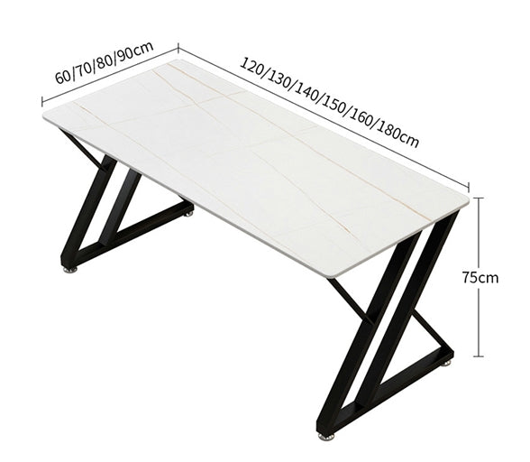Simone Office Desk, Sintered Stone-Weilai Concept-Weilai Concept