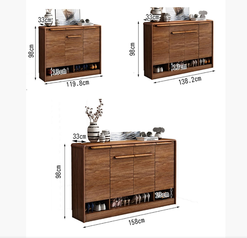 S124 Shoe Storage, Wood-Weilai Concept-Weilai Concept