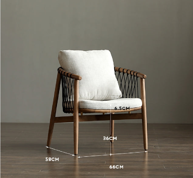Hans Style AN81 Armchair, Walnut-Weilai Concept-Weilai Concept
