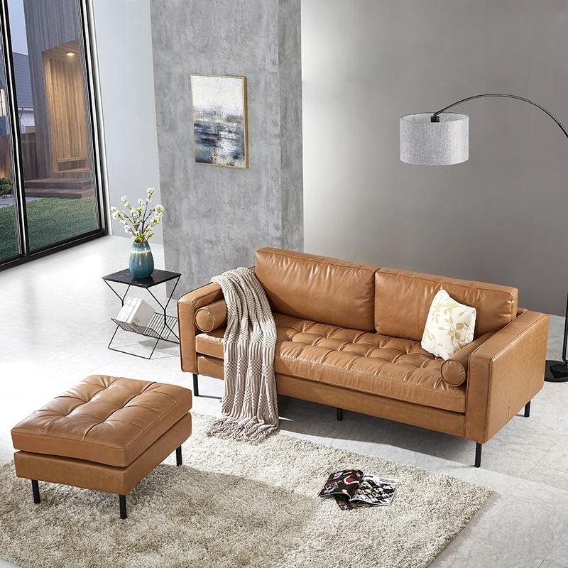 Minimalism Two Seater, Three Seater Sofa, Corner Sofa, Real Leather-Weilai Concept-Weilai Concept