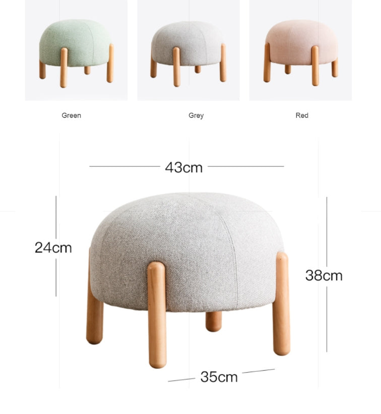 K19 LADYBUG Kid Footstool-Weilai Concept-Weilai Concept