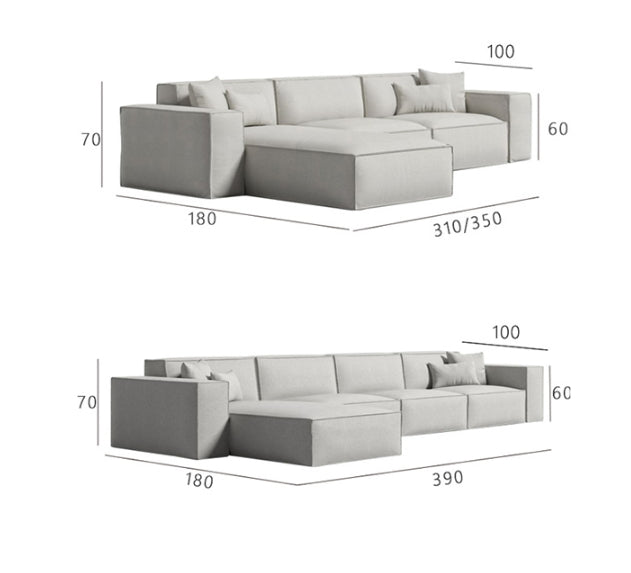 Lynnbrook Two Seater, Three Seater, Four Sofa, Four Sofa Corner, Linen-Weilai Concept-Weilai Concept