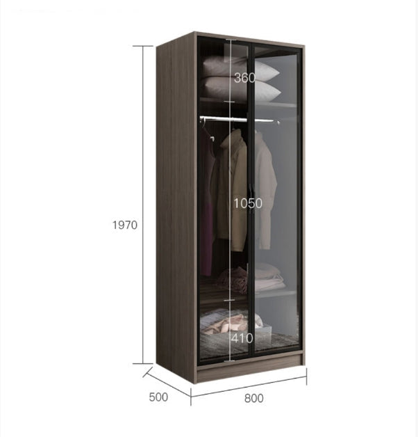 KA9370 Wardrobe, Different Sizes Available-Weilai Concept-Weilai Concept