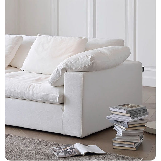 Ransom Two Seater Sofa, Linen-Weilai Concept-Weilai Concept