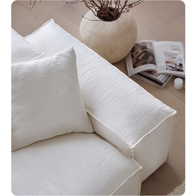 Ransom Two Seater Sofa, Linen-Weilai Concept-Weilai Concept