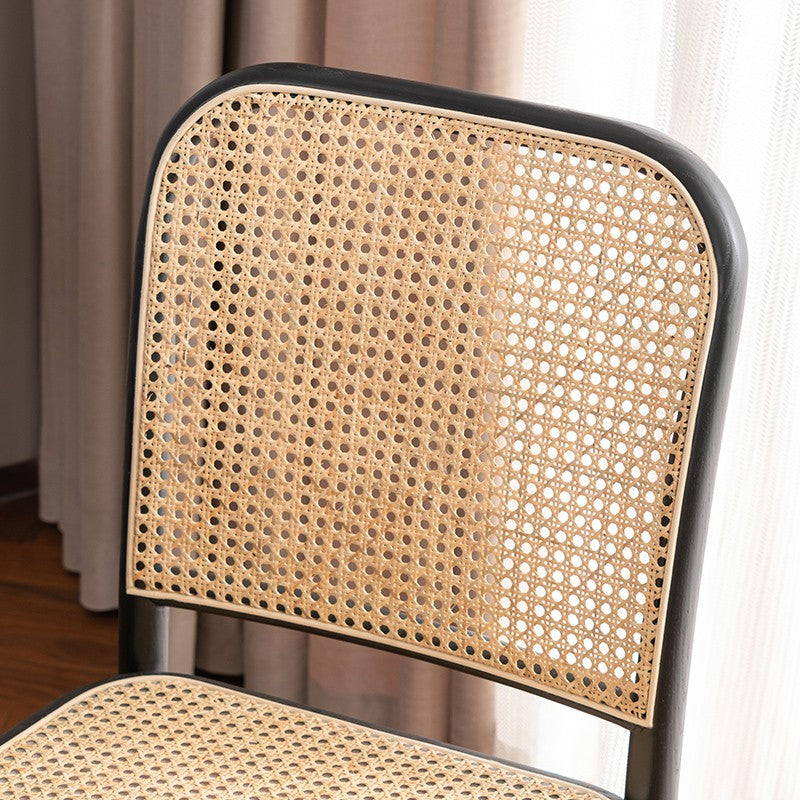 Vanesa Rattan Dining Chair, Oak-Weilai Concept-Weilai Concept