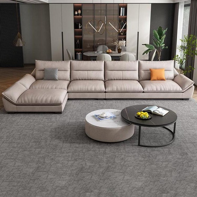 A900 Quinn Four Seater, Four Seater Corner Sofa, Leathaire-Sofas-Weilai Concept-Weilai Concept