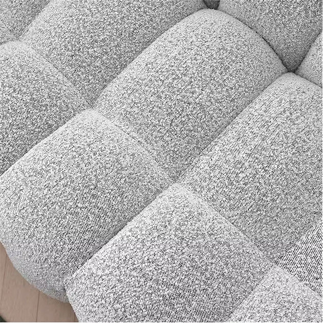 Zobah Two Seater, Three Seater Sofa, Grey Boucle-Weilai Concept-Weilai Concept