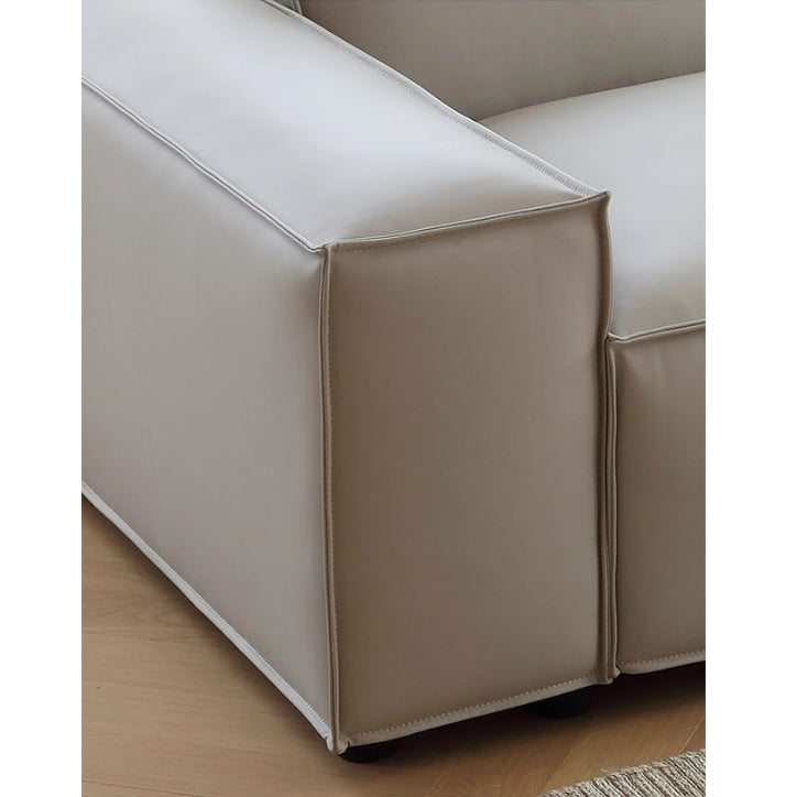 Ximenes Two Seater Sofa, Leathaire-Weilai Concept-Weilai Concept