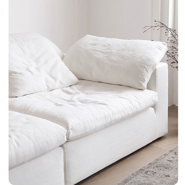 Ransom Two Seater Sofa, Linen-Weilai Concept-Weilai Concept