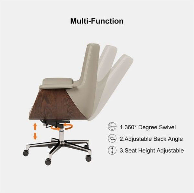Deon E43 Home Office Chair, Medium Size-Weilai Concept-Weilai Concept