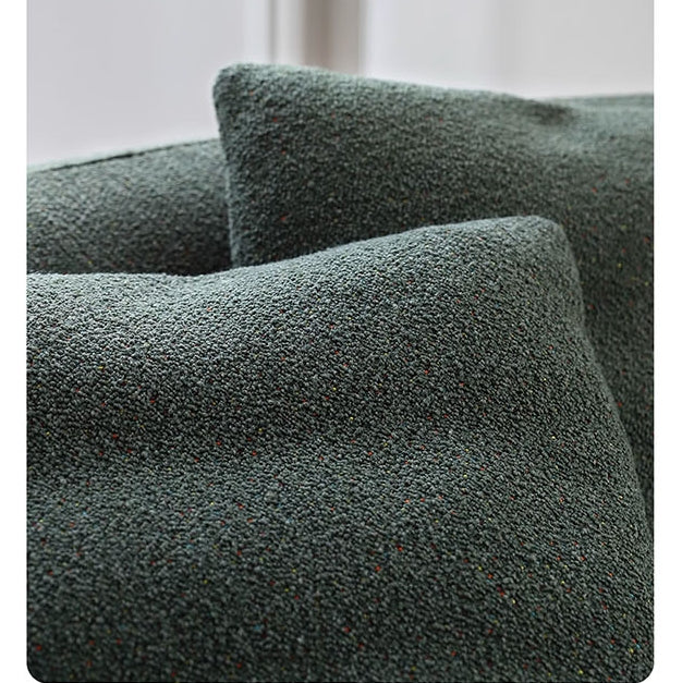Yannik Four Seater Curved Sofa, Green-Weilai Concept-Weilai Concept