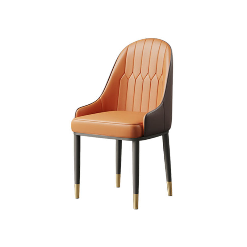 Scott Dining Chair, PU Leather-Weilai concept-Style 1-Cream (Cream Back)-2-Weilai Concept