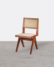 Caribbean Rattan Dining Chair, Oak
