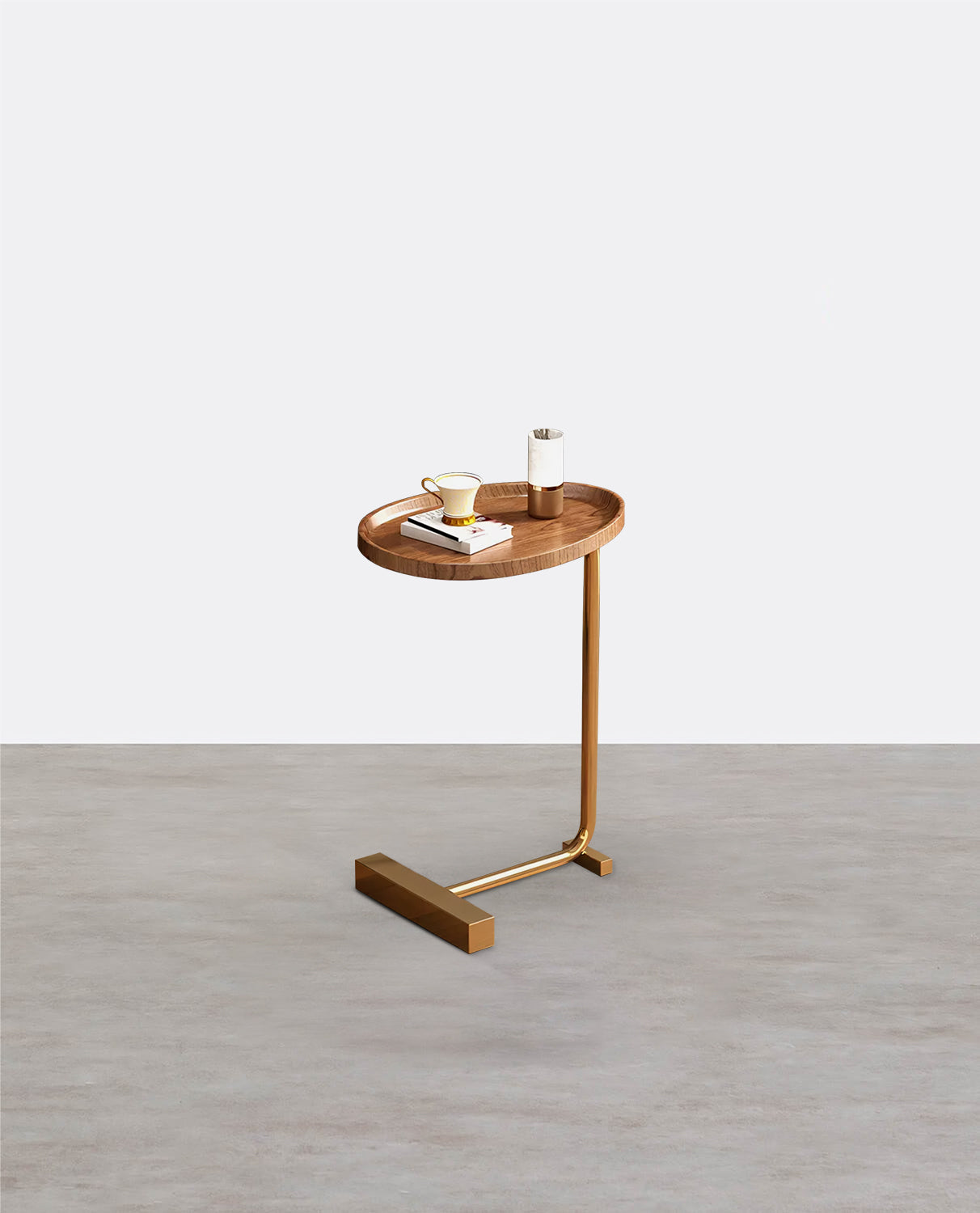 Isabeau Side Table, Wood