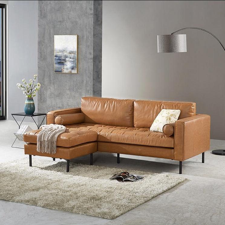 Minimalism Two Seater, Three Seater Sofa, Corner Sofa, Real Leather-Weilai Concept-Weilai Concept