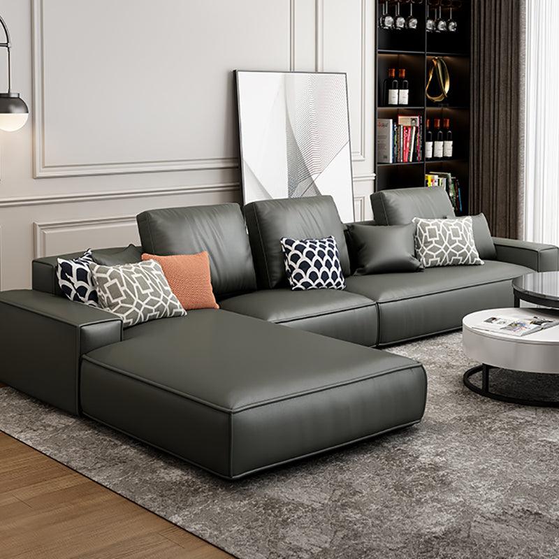 Nevaeh Three Seater Corner Sofa, Leathaire-Weilai Concept-Weilai Concept