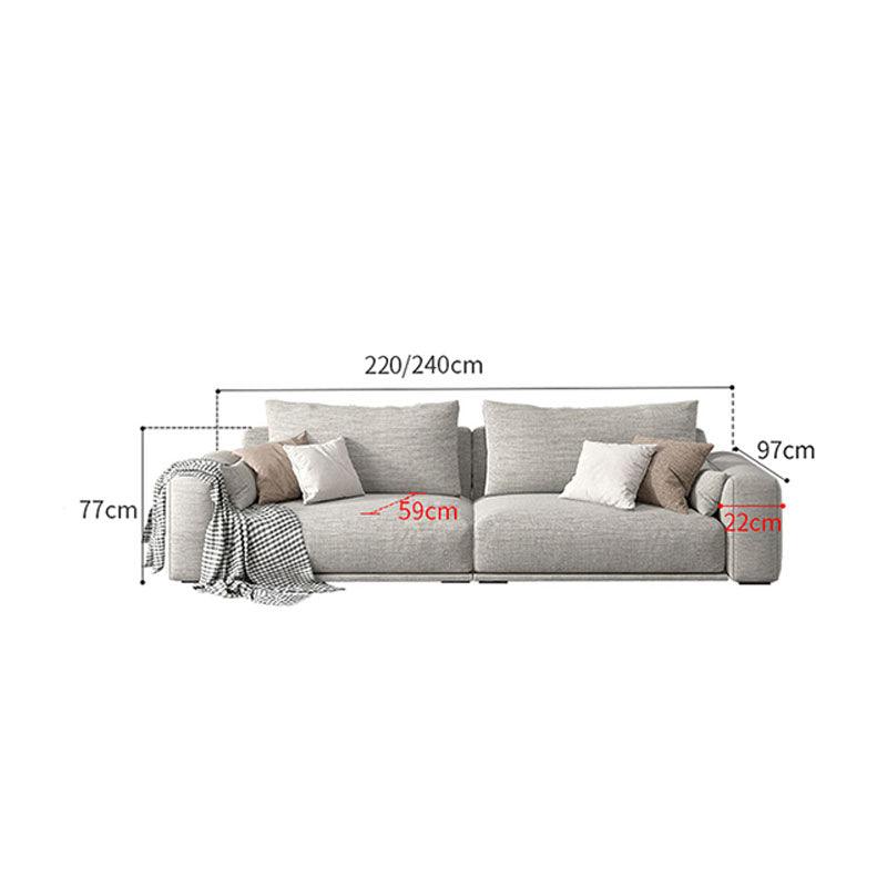 Frances Three Seater Corner, Four Seater Corner Sofa, Cotton Linen-Weilai Concept-Weilai Concept