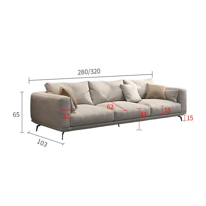 NR23 Two/Three Seater Sofa, Leathaire-Weilai Concept-Three Seater 280cm-Colour No.15 ( As main photos )-Weilai Concept