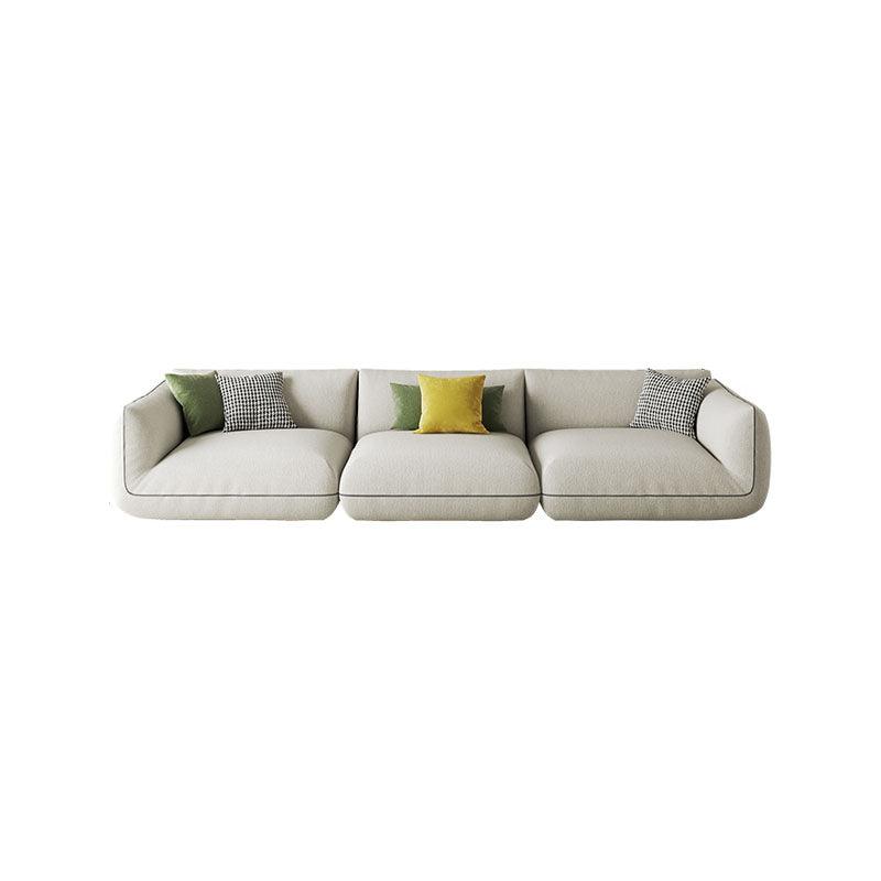TOFU Agnes Three Seater Sofa, Modular Sofa, Suede-Weilai Concept-Weilai Concept