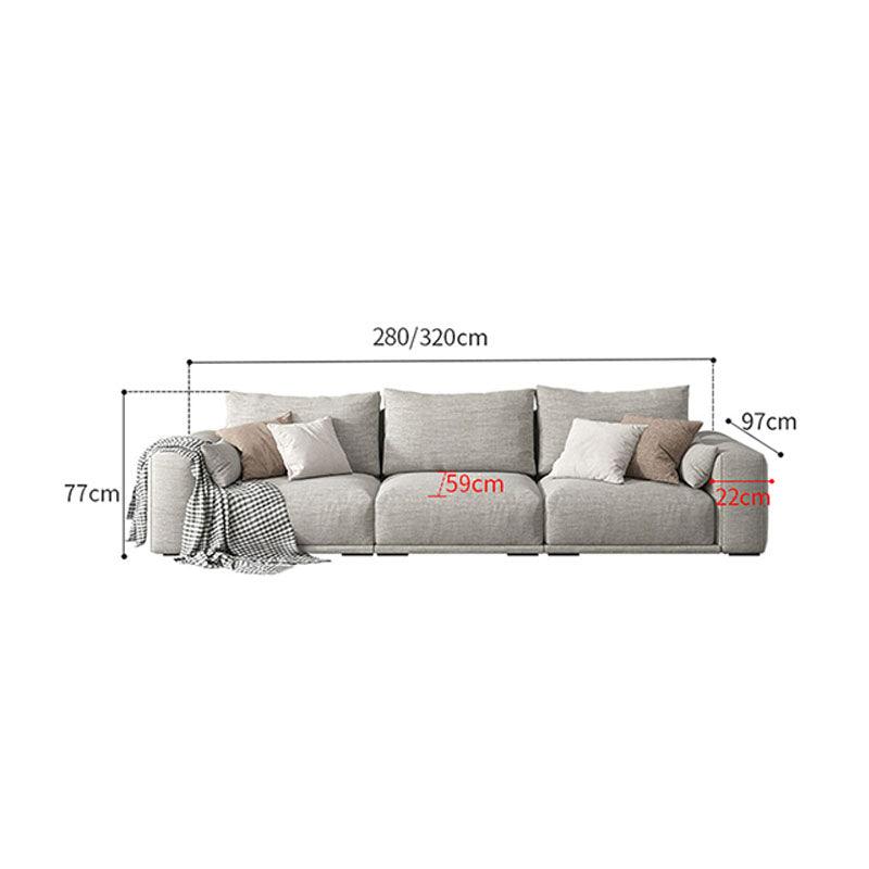 Frances Three Seater Corner, Four Seater Corner Sofa, Cotton Linen-Weilai Concept-Weilai Concept